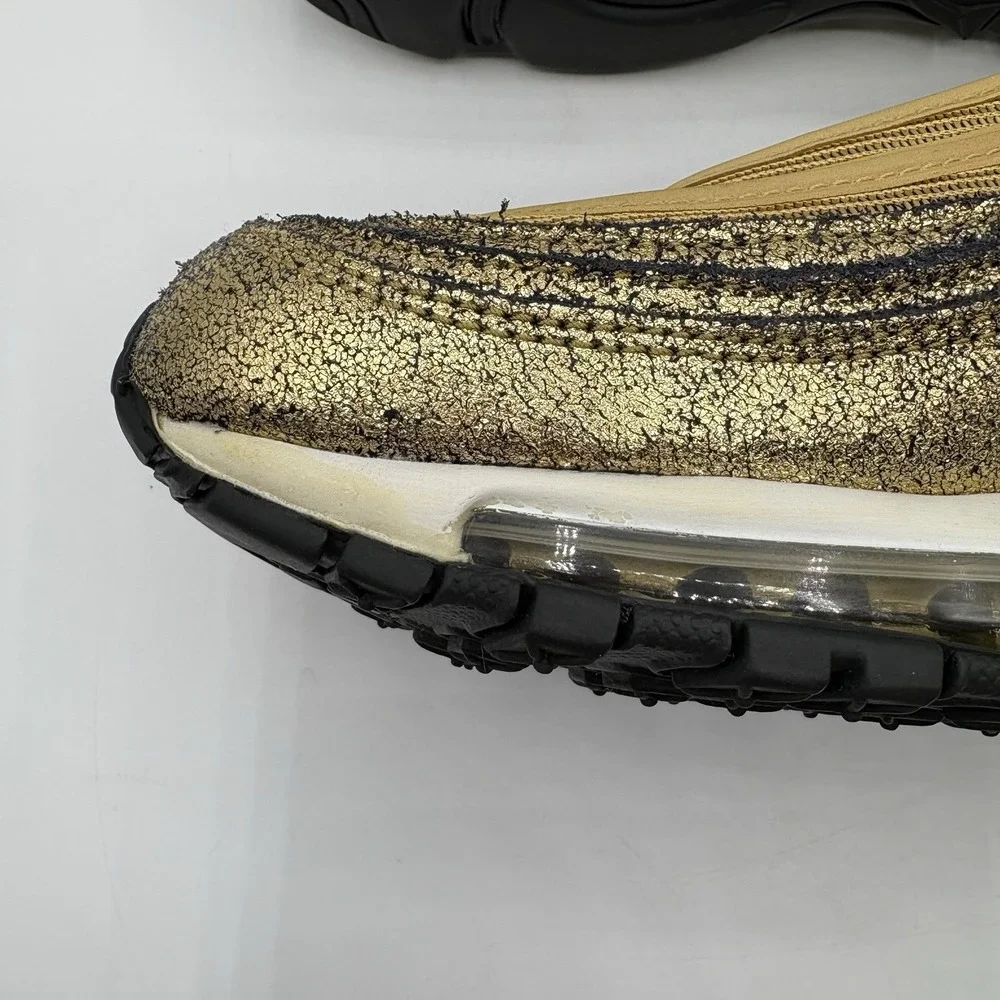 Nike Sneakers‎ Women's GoldAir Max 97 'Cracked Gold' | DO5881 700 2021 Size W 8