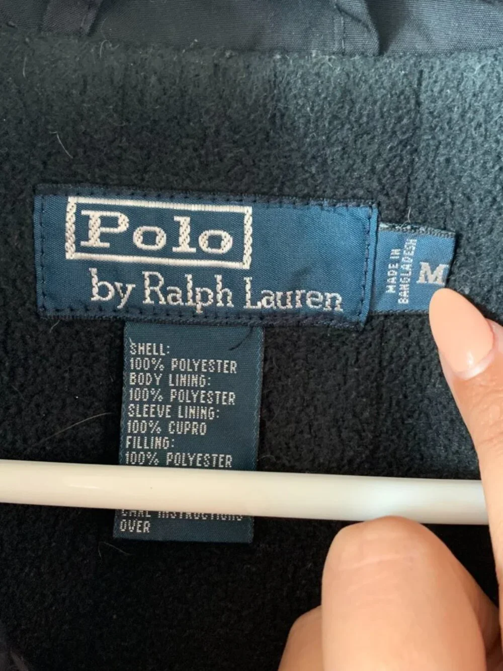 Ralph Lauren Polo Vintage Insulated Windbreaker Jacket