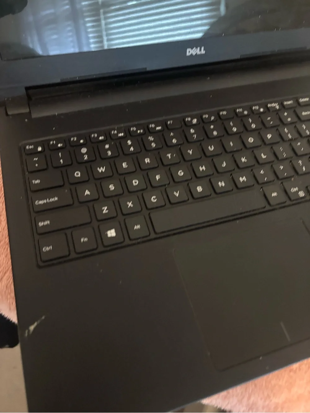 Dell Black Laptop-no charger