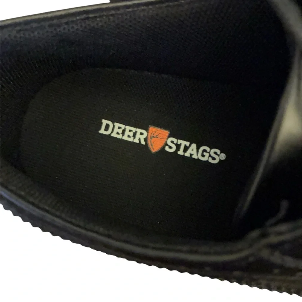 Deer Stags Black Oxford Shoes