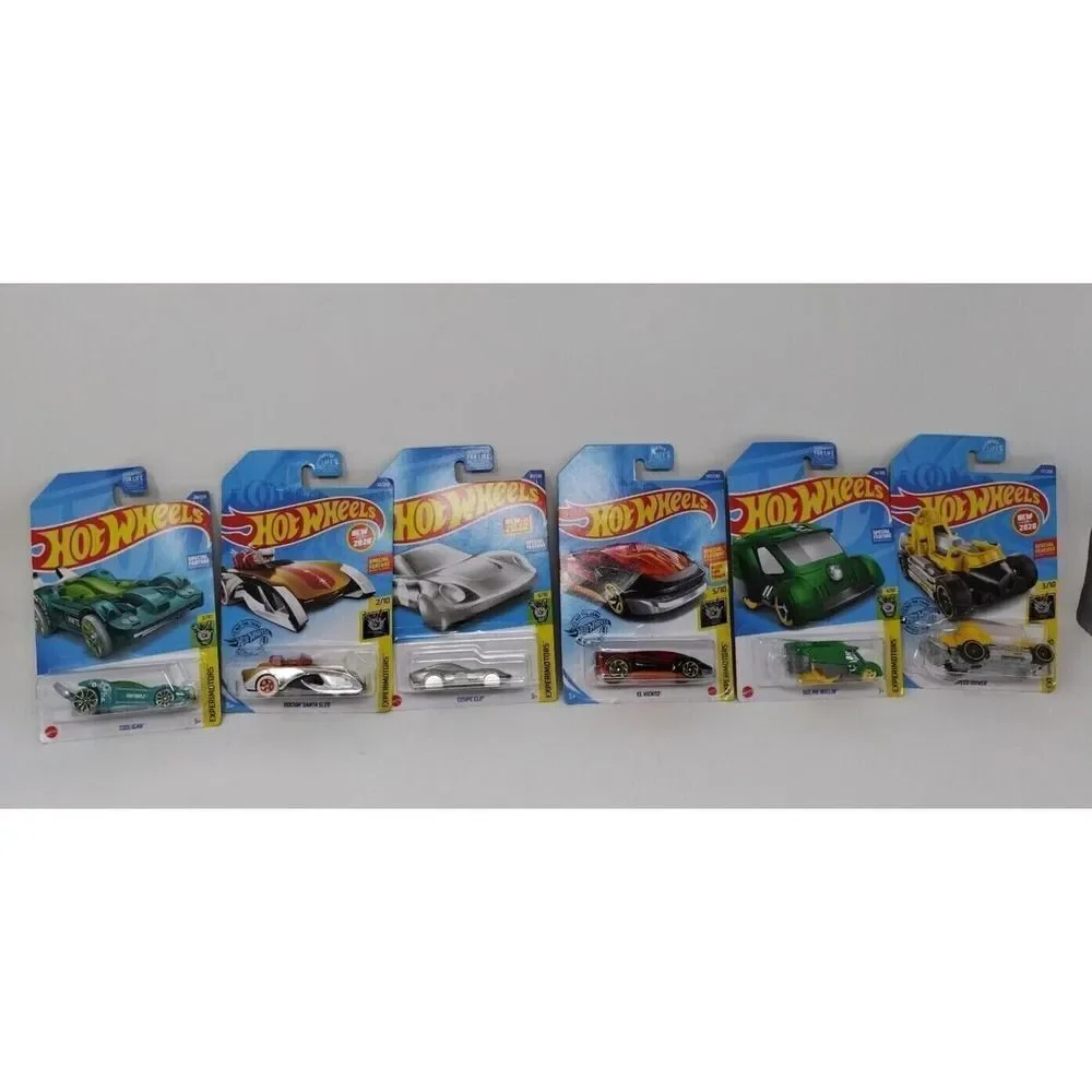 Hot Wheels Experimotors Lot of 6 Many experimental designs in one lot fun cool