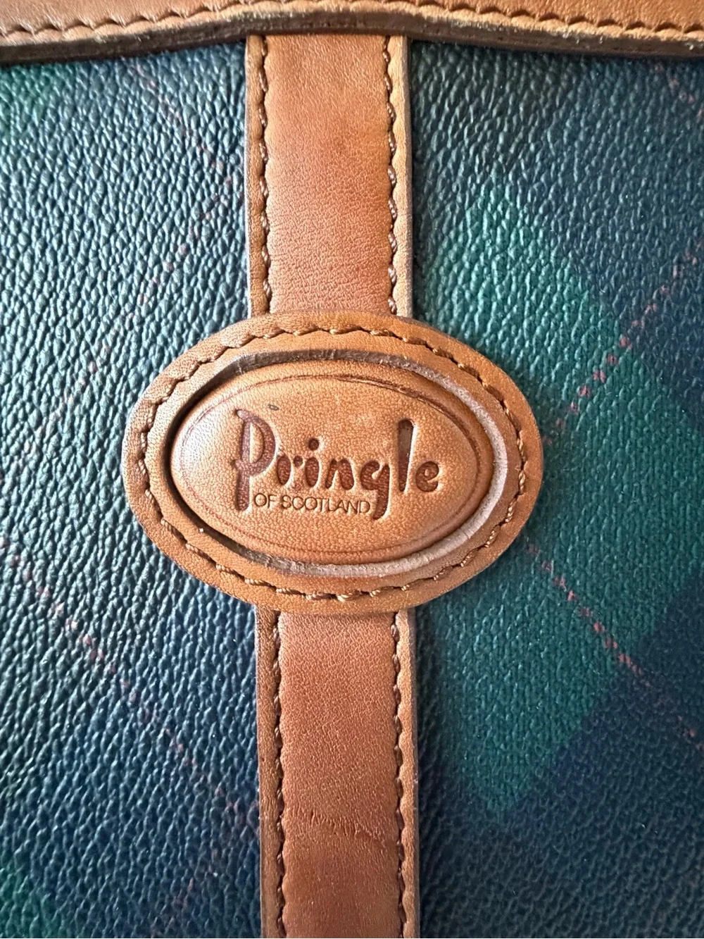Pringle vintage briefcase