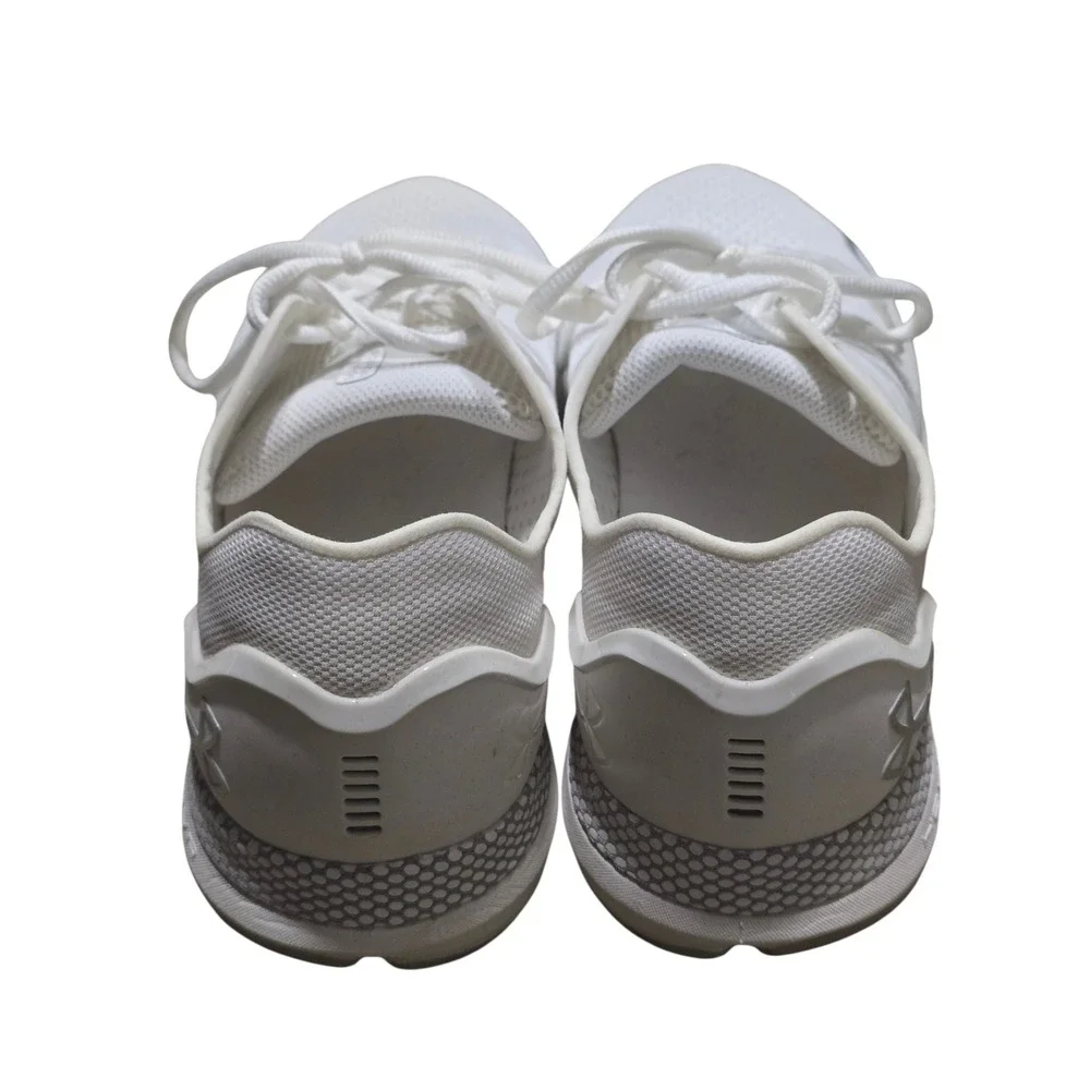 Under Armour HOVR Sneakers Men 12 White Athletic Running Shoes Minimalist Sporty