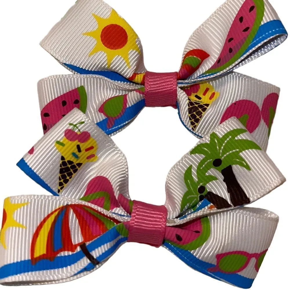 Mi Amor pair grosgrain
