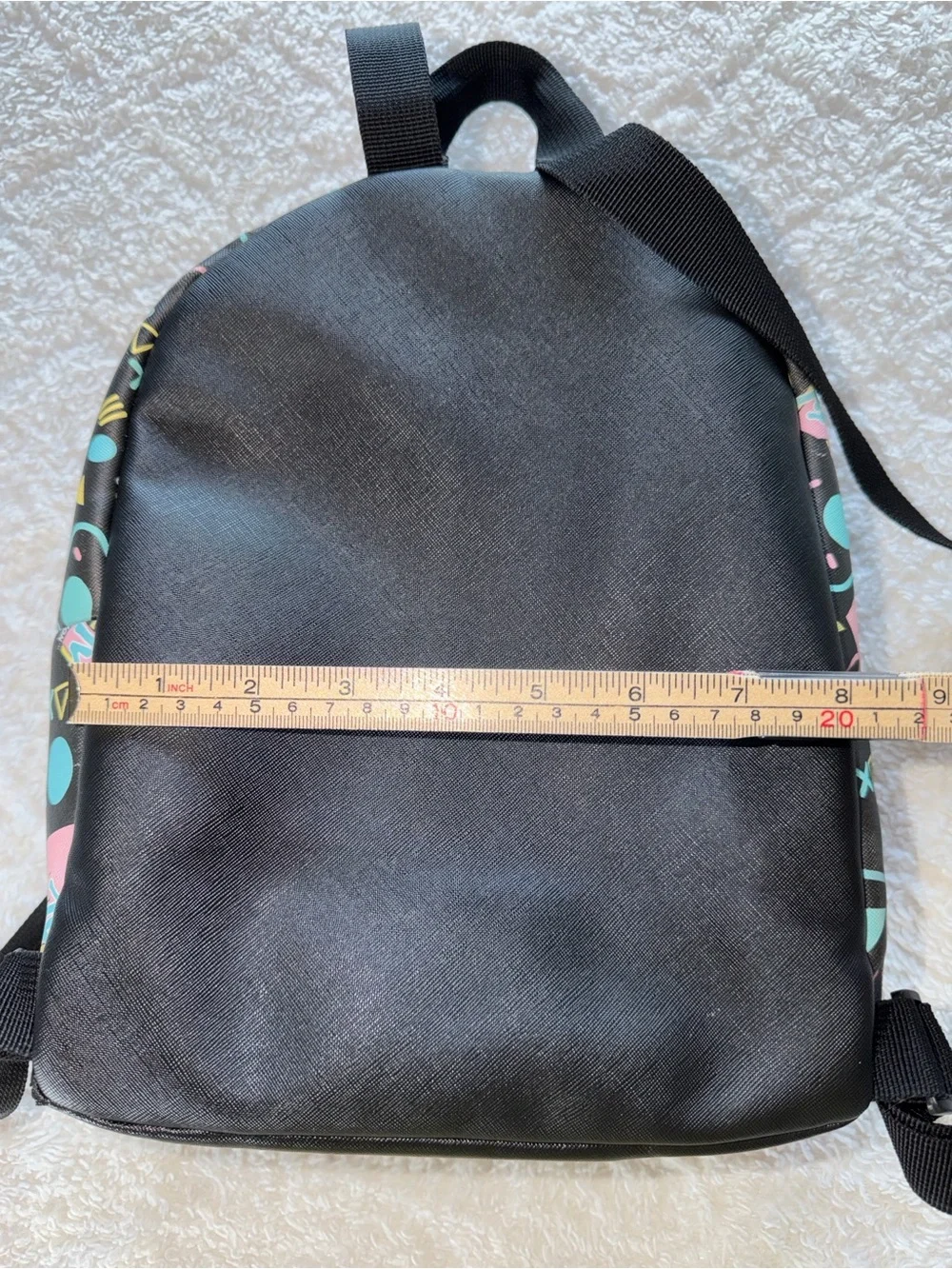 MTV Mini Retro Backpack with Geometric Print
