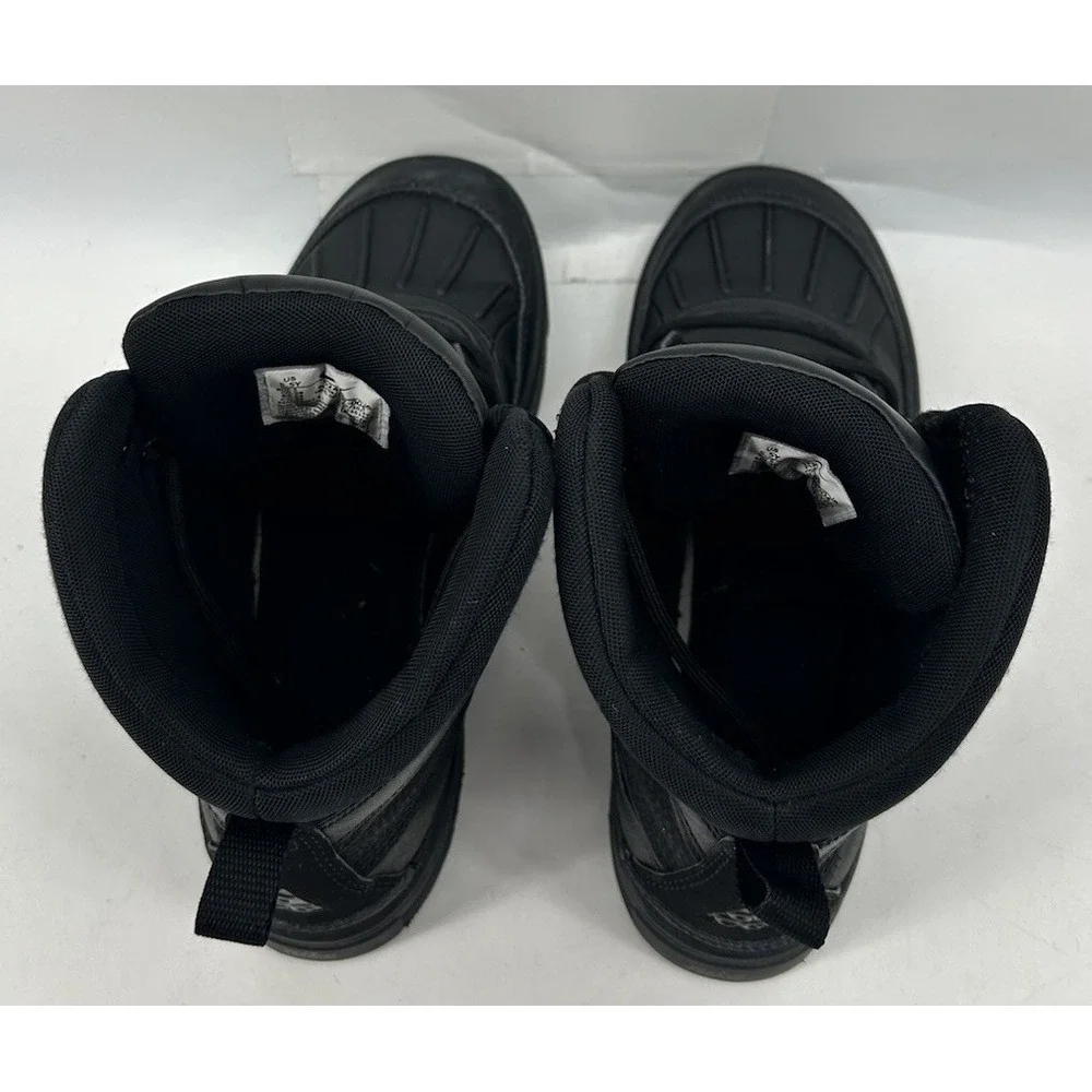 Nike ACG Woodside 2 High Triple Black Boots 524872-004 Youth Size 5.5Y