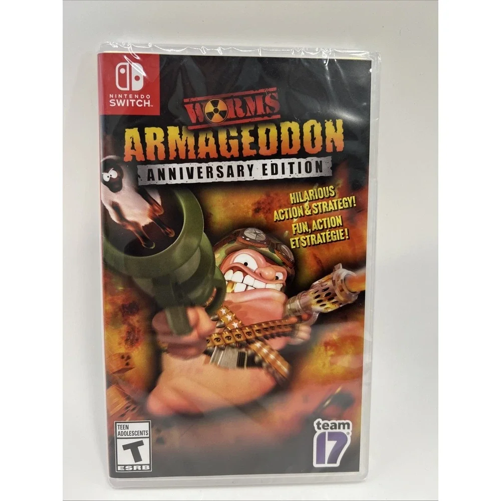 *NEW* Worms Armageddon *Anniversary Collector's Edition* (Nintendo Switch Game)