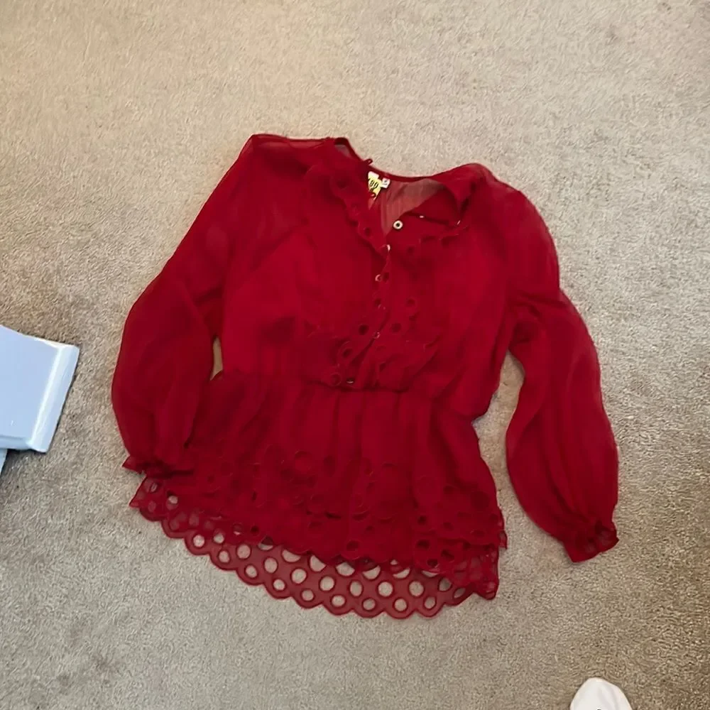 Robert Rodriguez XS New Red Top