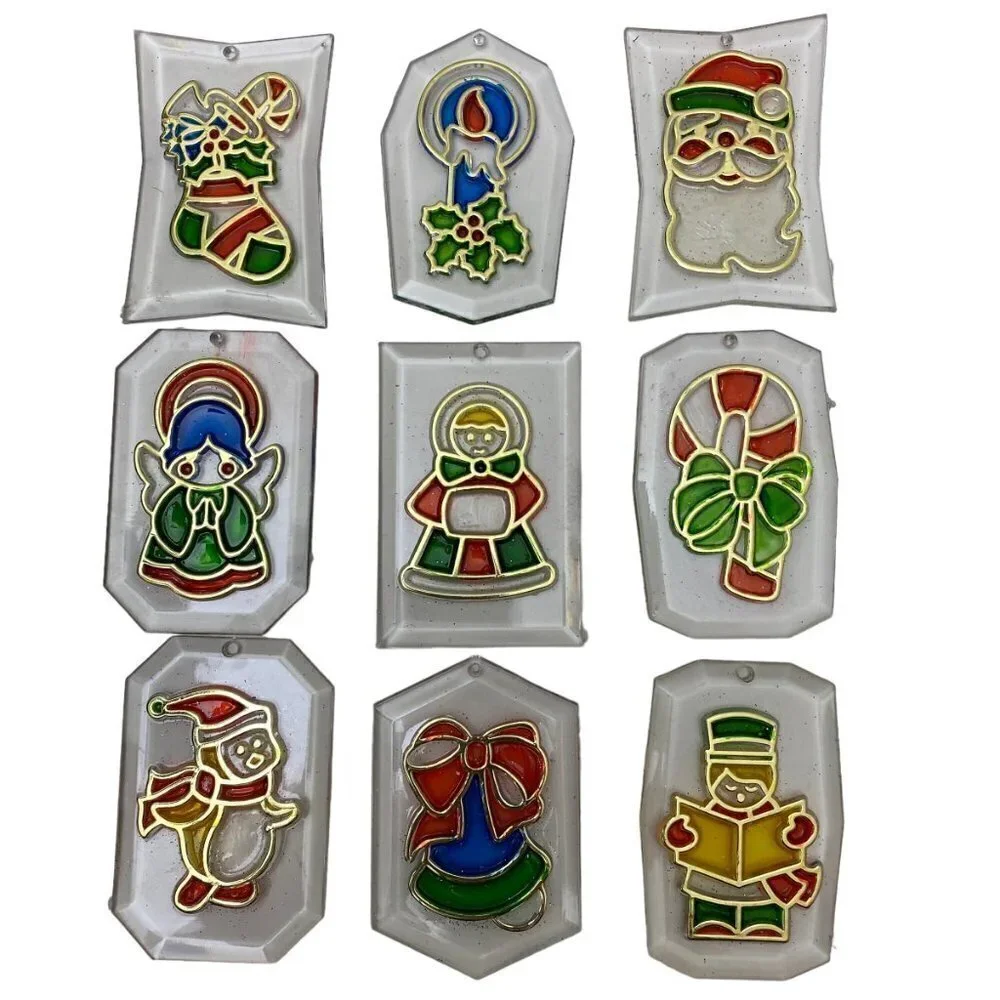 Vintage set ornaments