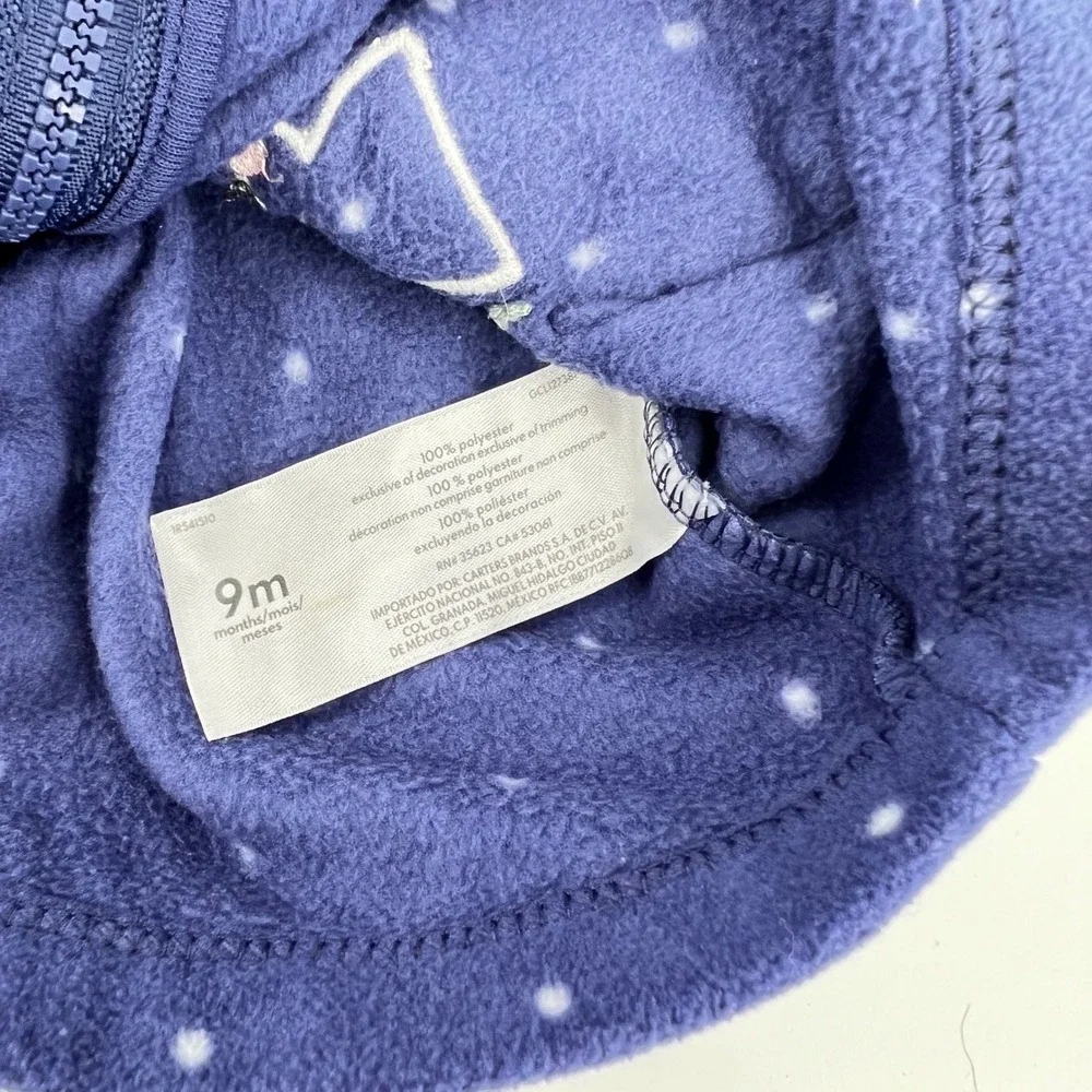 Carters features girl fleece