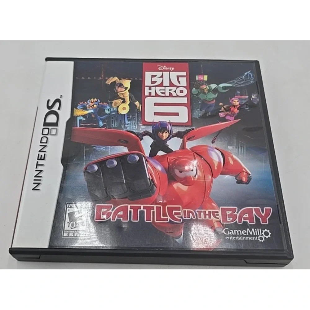 Disney Big Hero‎ 6 Battle in The Bay (Nintendo 2014) Case and Instruction ONLY