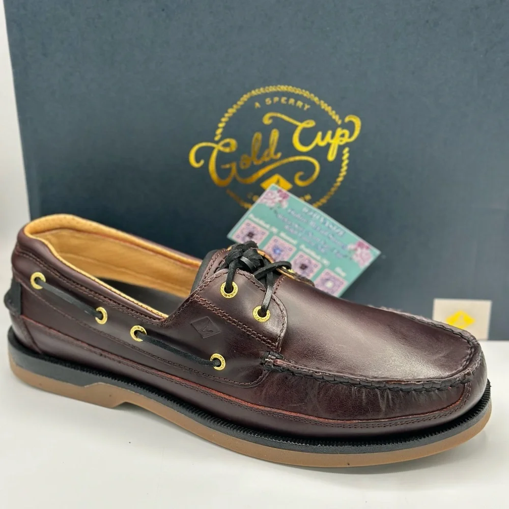 SPERRY‎ GOLD CUP AUTHENTIC MAKO 2-EYE BOAT SHOES