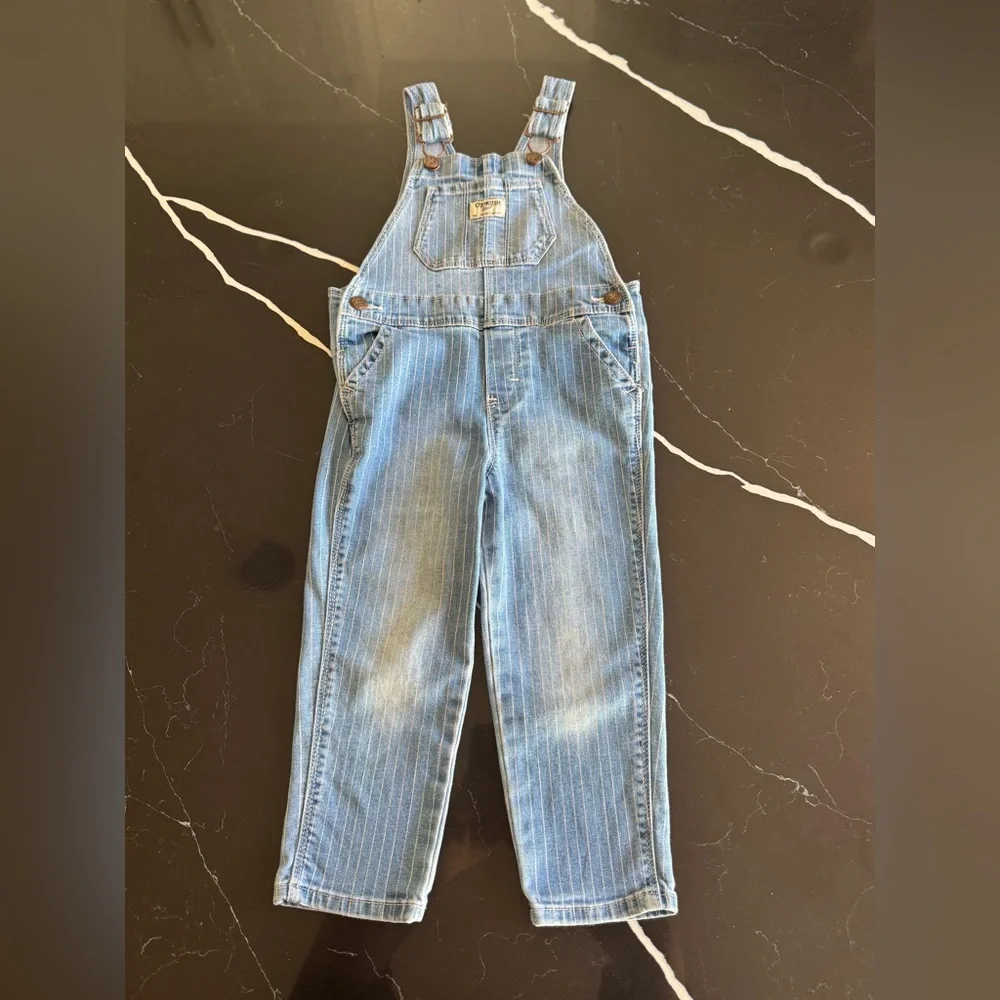 OshKosh B'gosh Blue‎ Denim Overalls