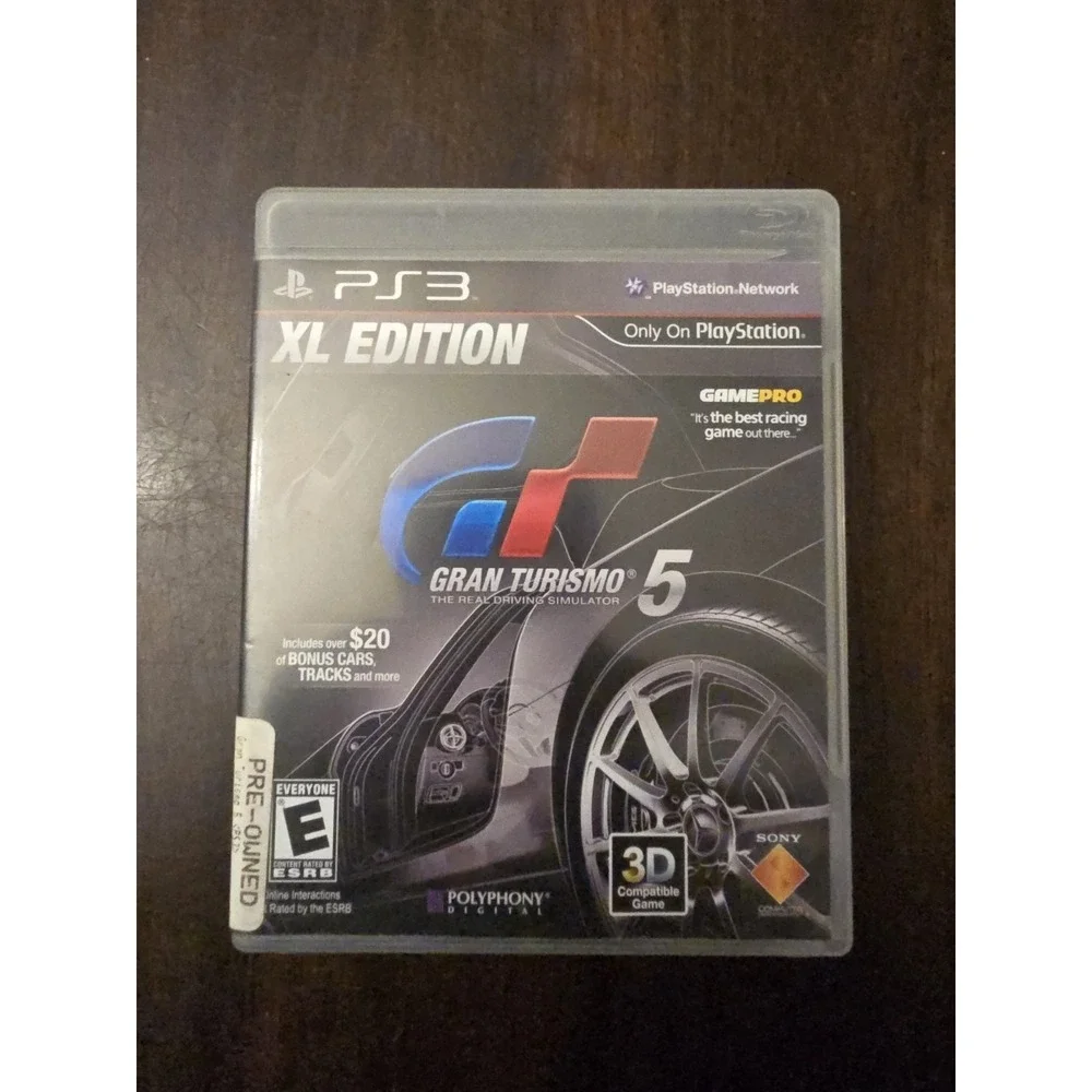 Gran Turismo 5 -- XL Edition PlayStation 3 PS3‎ Open Box Racing E