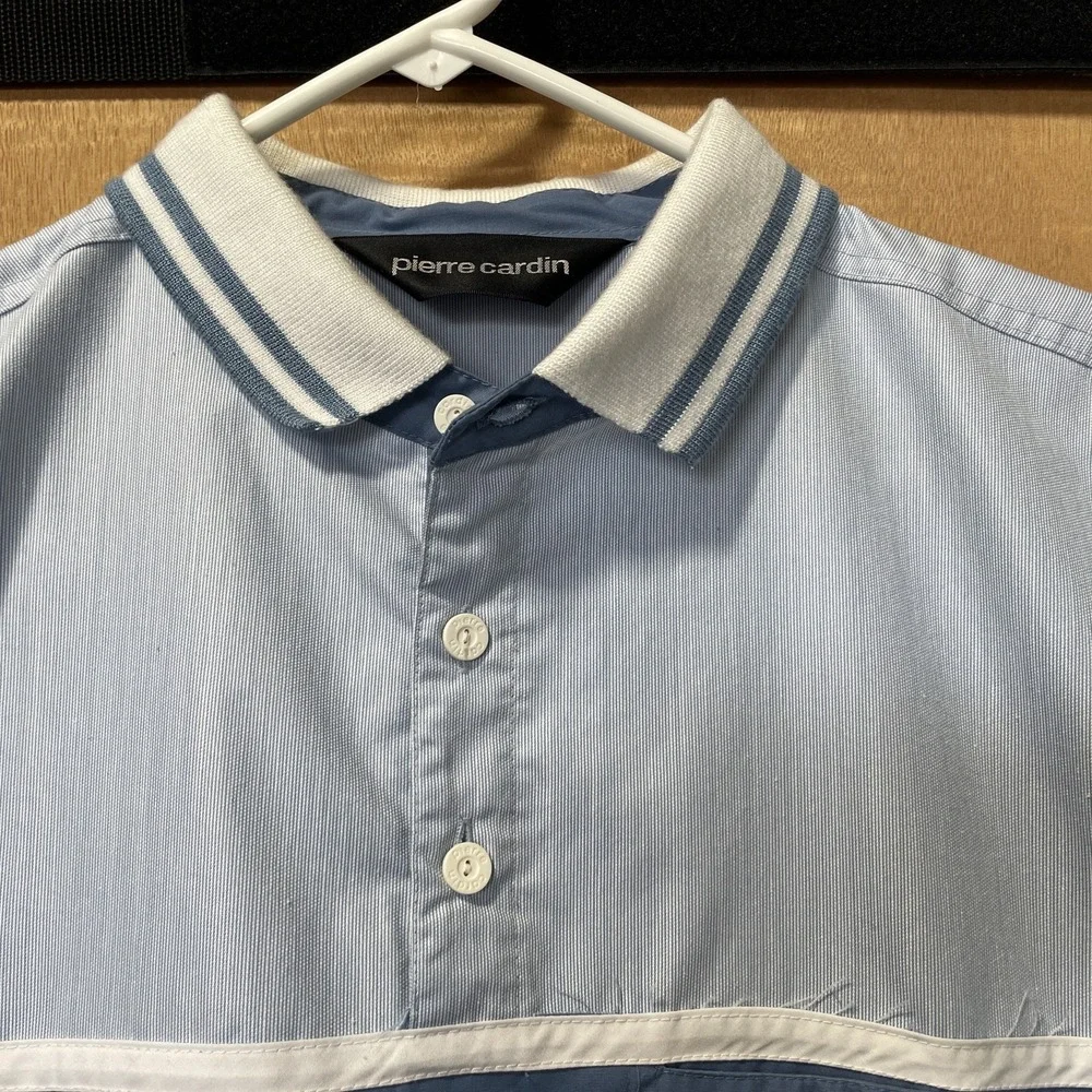 Pierre Cardin VTG 2 Pc Men's Short Sleeve Shirt and Pants L‎ Top XL Pants