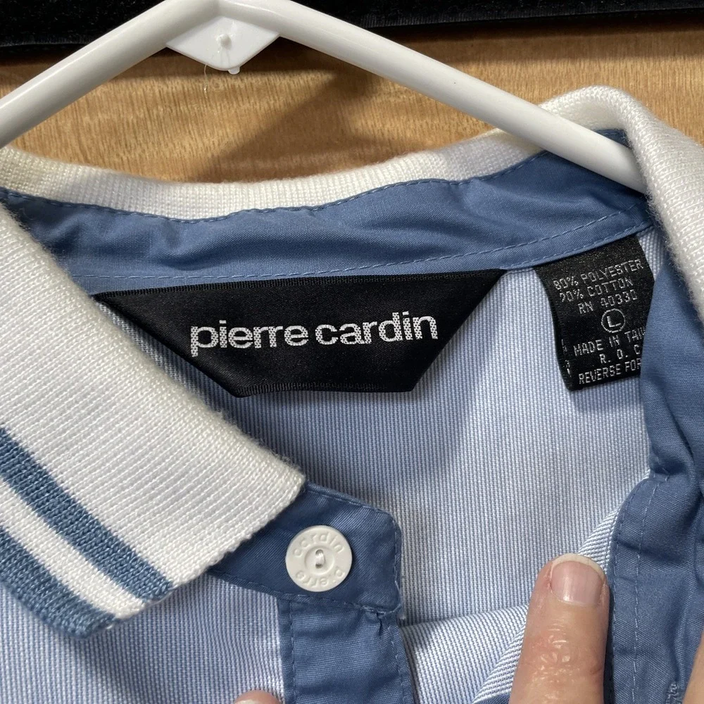 Pierre Cardin VTG 2 Pc Men's Short Sleeve Shirt and Pants L‎ Top XL Pants
