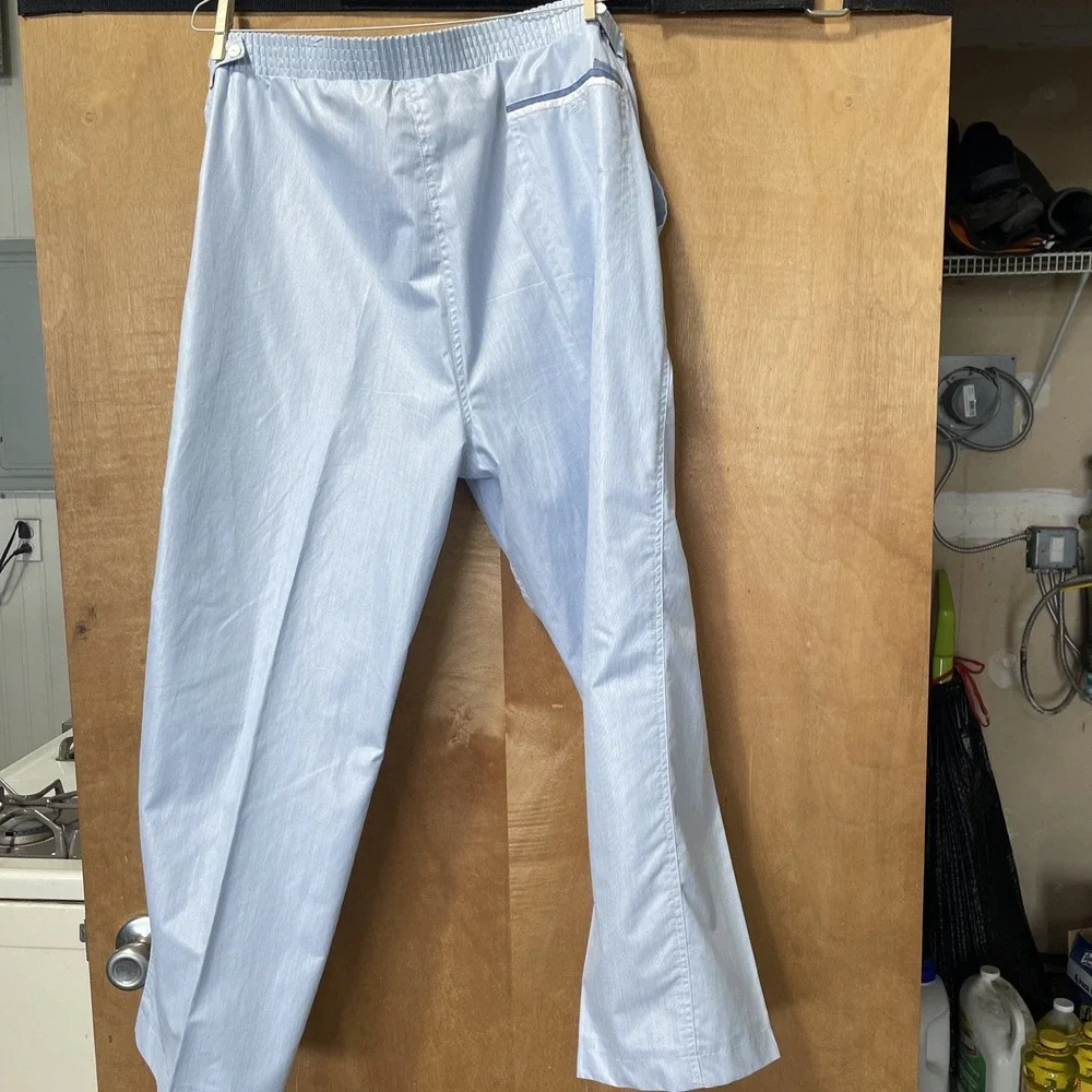 Pierre Cardin VTG 2 Pc Men's Short Sleeve Shirt and Pants L‎ Top XL Pants