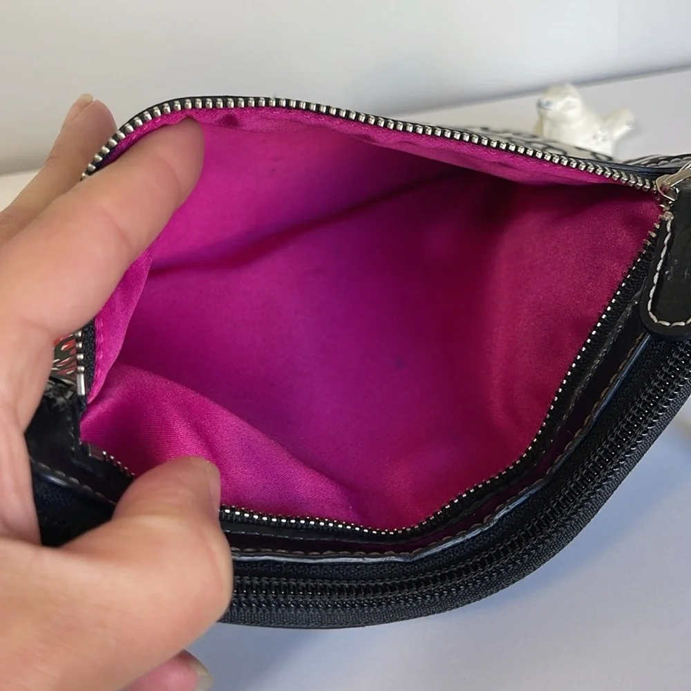 COACH Poppy Large Pouch Clutch