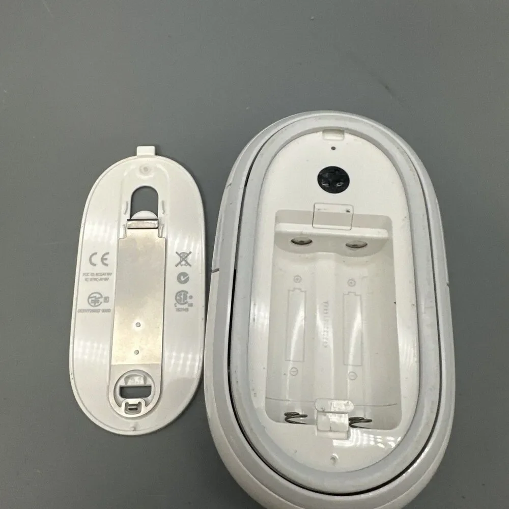 Genuine Apple Wireless Bluetooth Mighty Mouse A1197- Tested & Works!