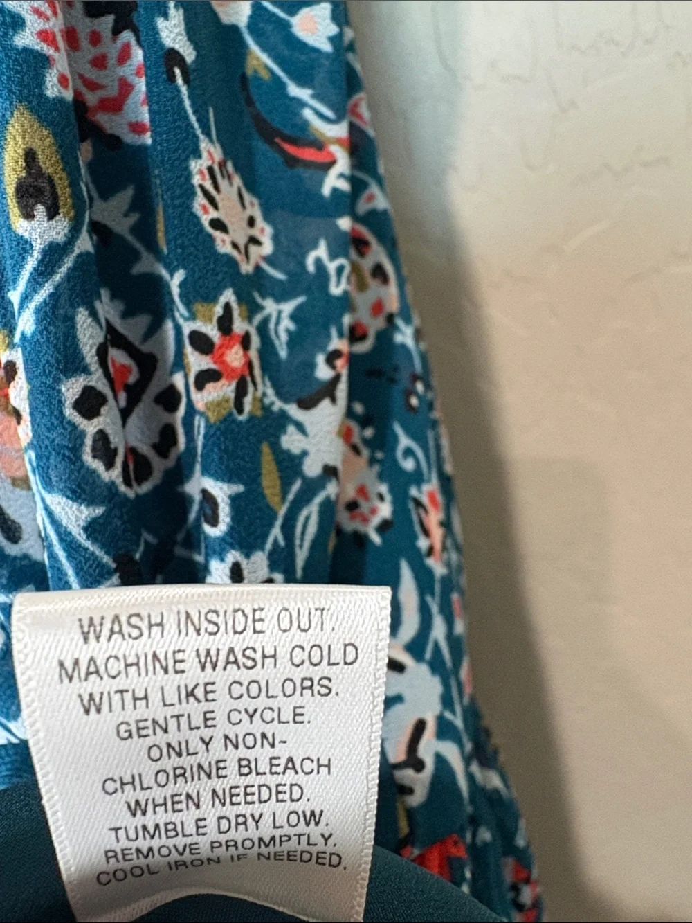 princess vera wang Blue Floral Sleeveless Sundress