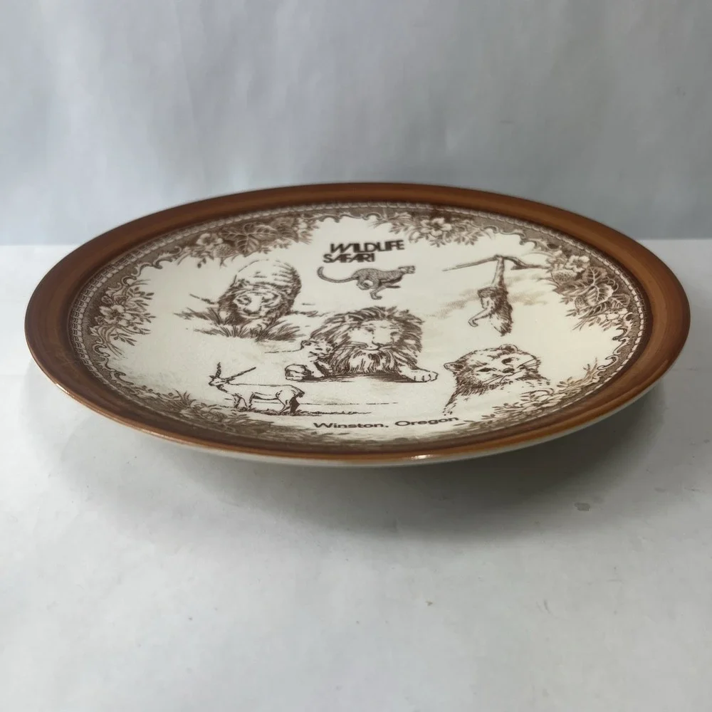 Wildlife‎ Safari Winston Oregon Decorative Collectible Plate
