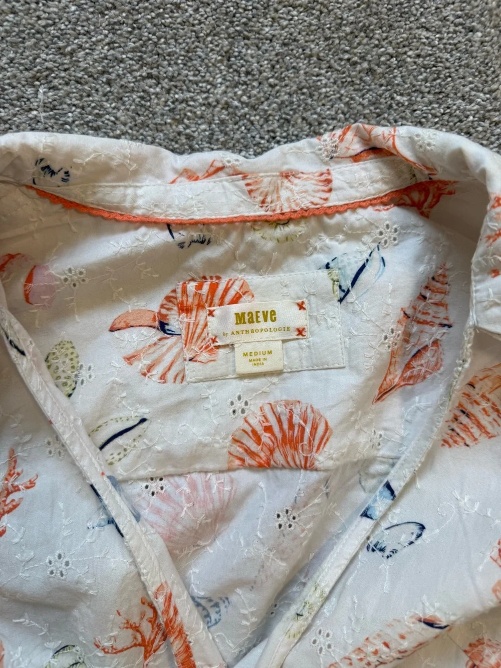 Anthropologie lightweight tie