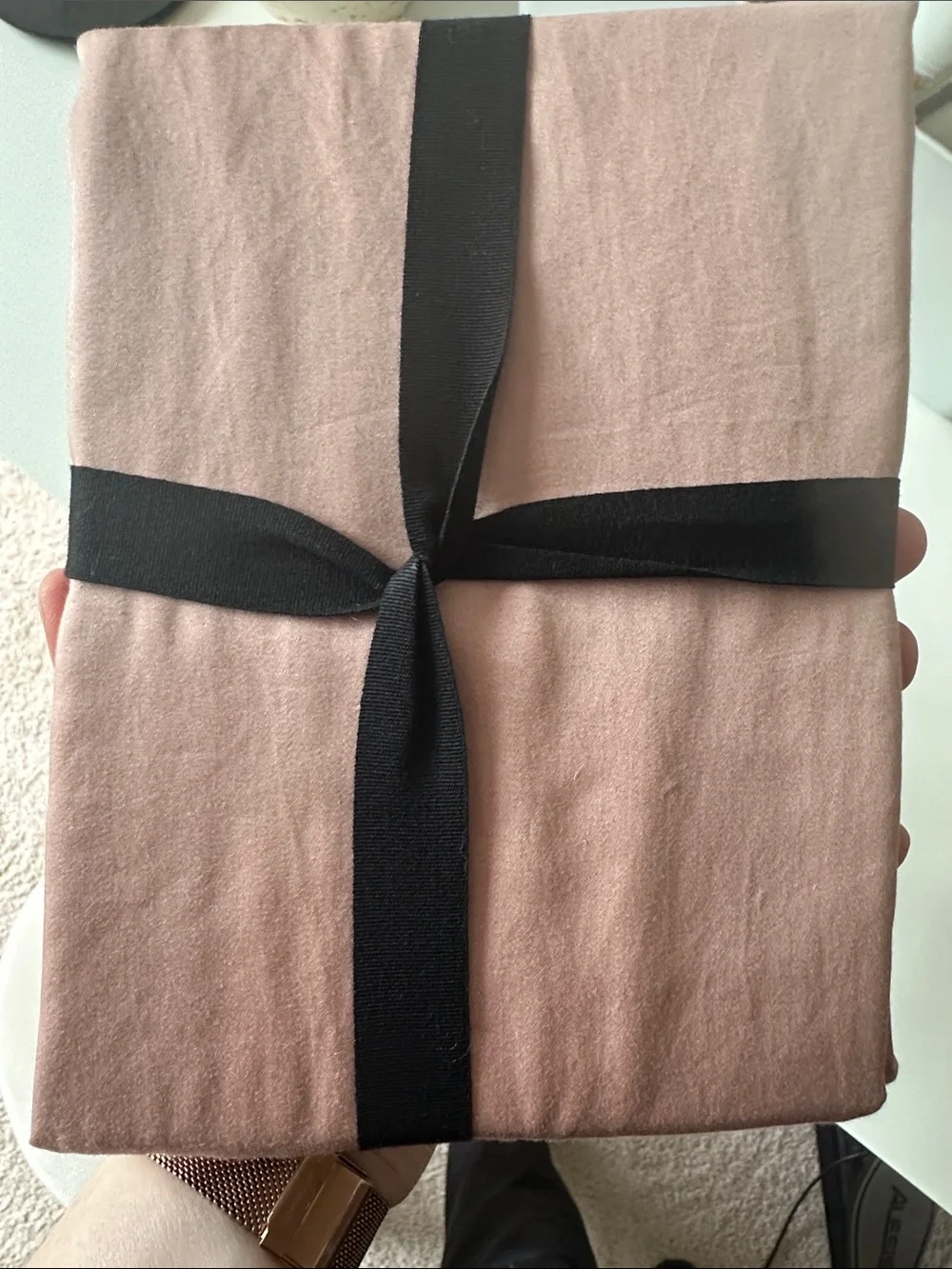 West Elm blush pink