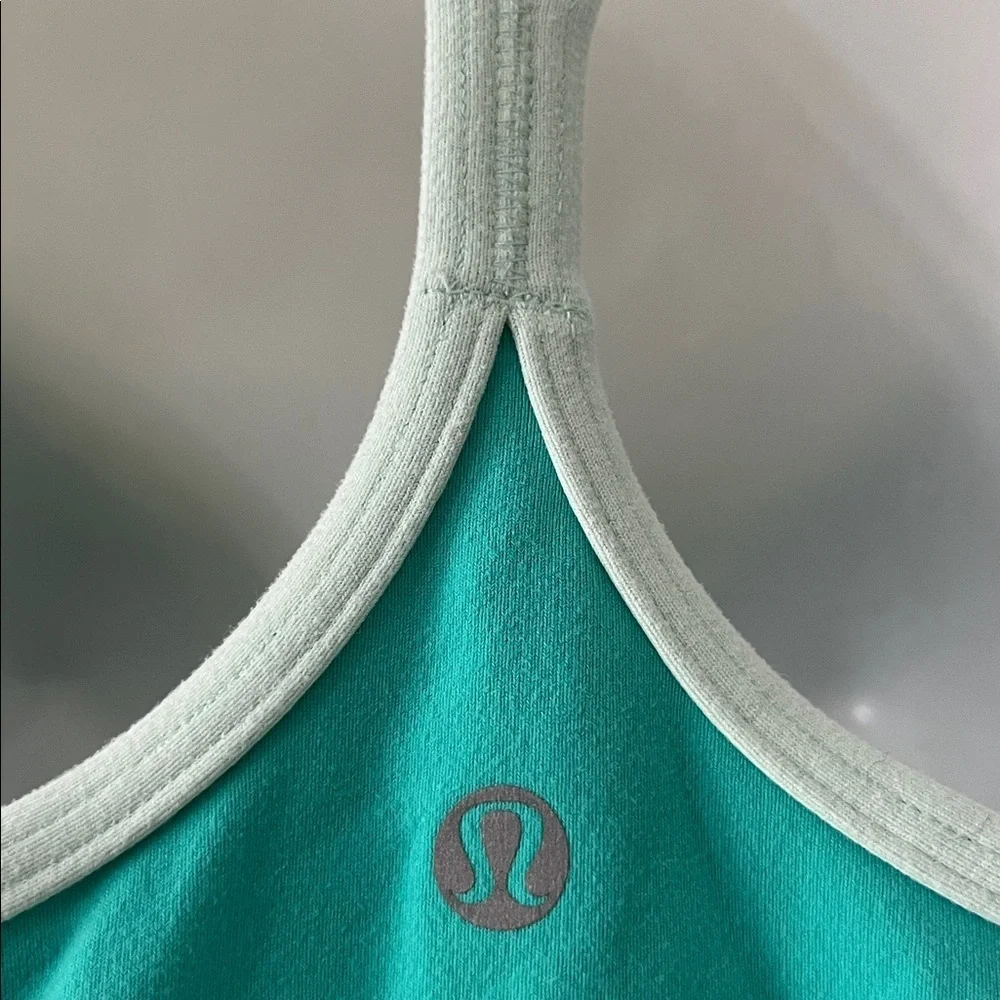Lululemon Power Y Tank *Luon Bali Breeze / Fresh Teal