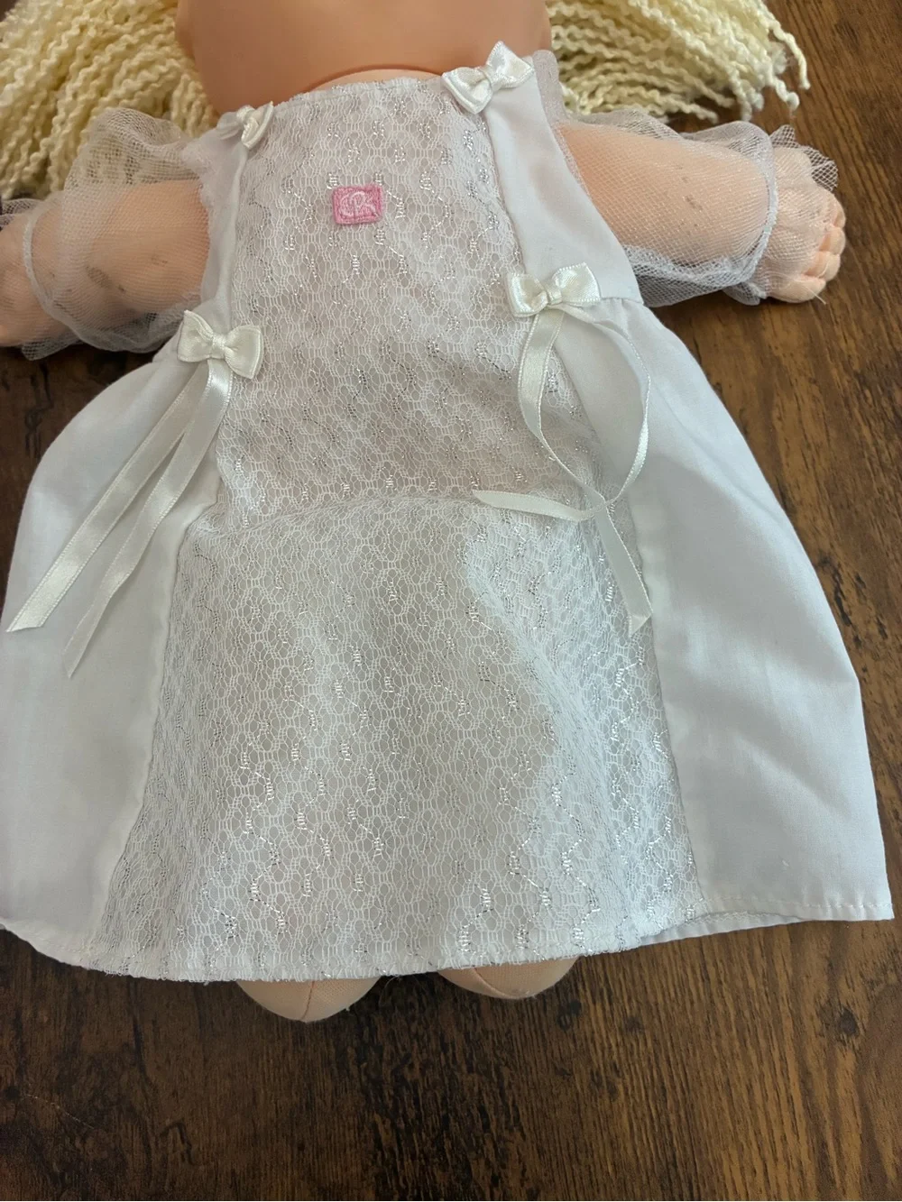 Cabbage Patch Doll Wedding Dress