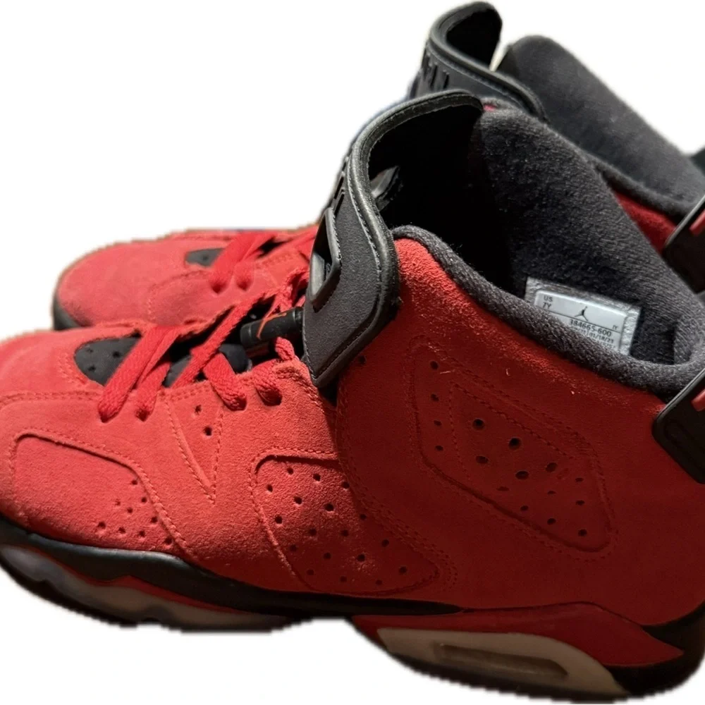 Jordan Retro Red High-Top Sneakers