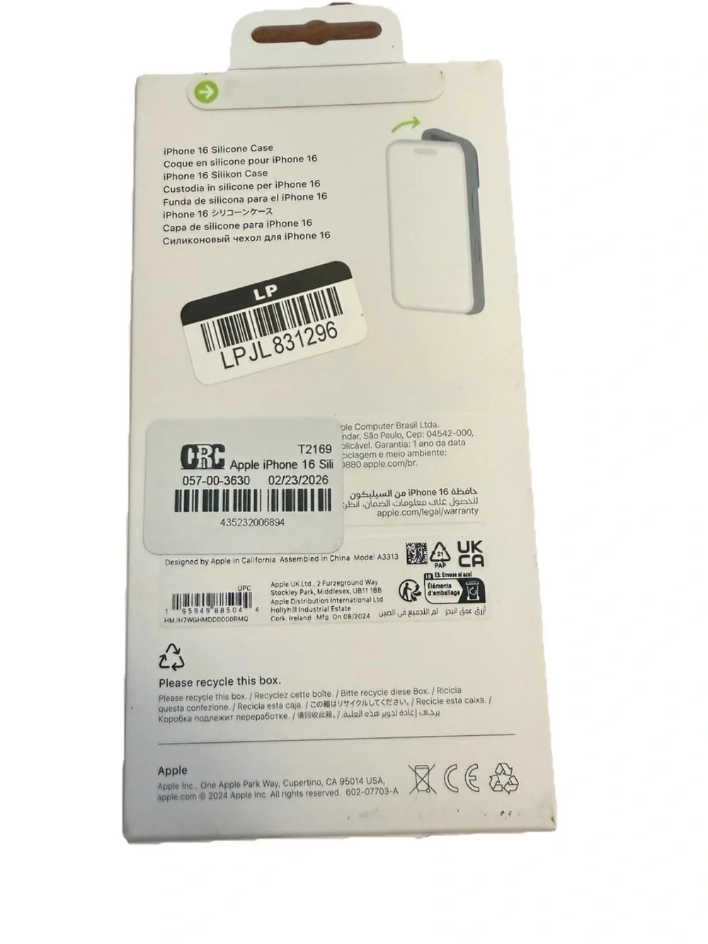 Apple slim silicone
