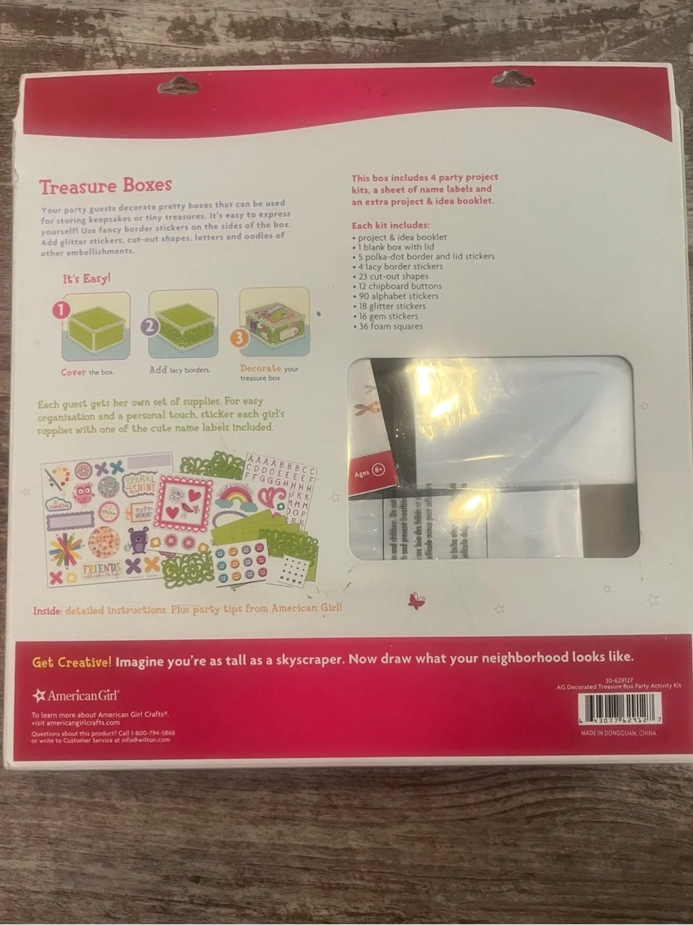 American Girl box unused american