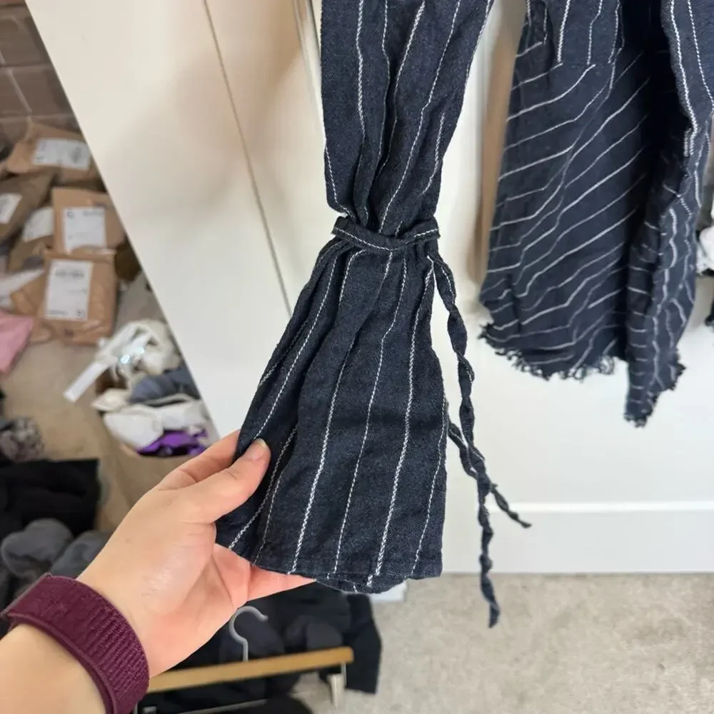 Free People linen cotton