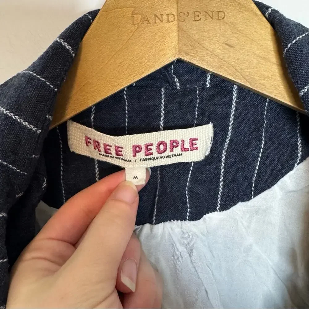 Free People linen cotton