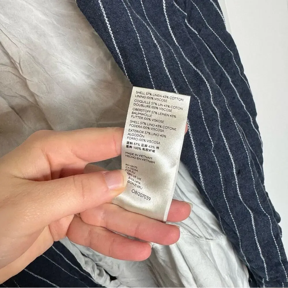 Free People linen cotton