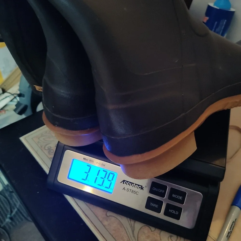 VTG Cabelas Men‎ Size 7 Steel Shank Waterproof Rain Brown Boots Made In USA