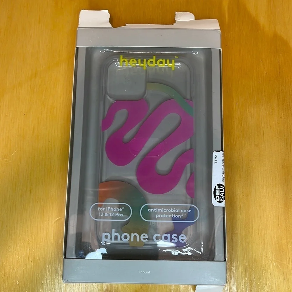 Heyday Colorful Hardshell iPhone 12 & 12 pro Case