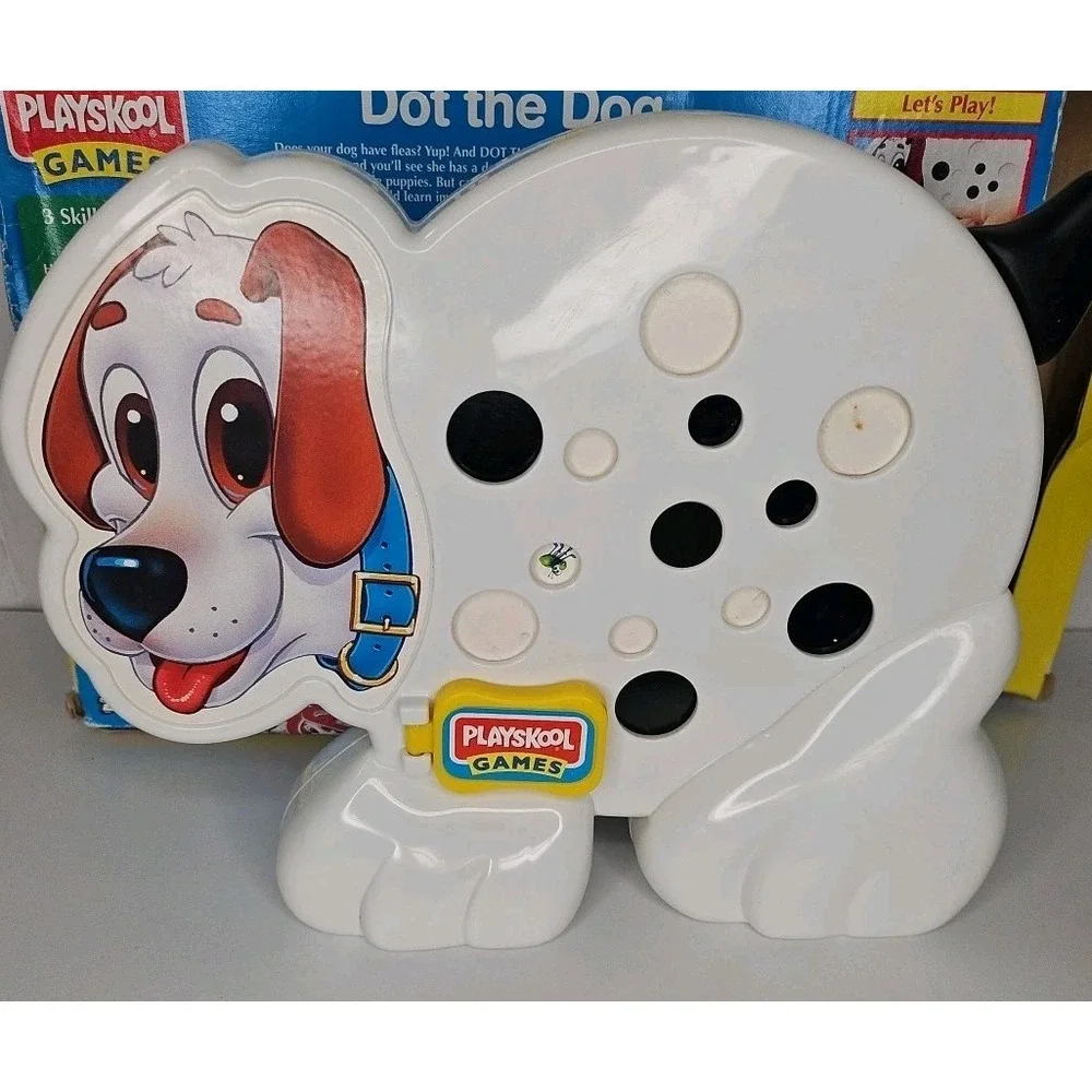 Dot the Dog Playskool Game Preschool Ages 3-5 Box Included Vintage‎ 1995