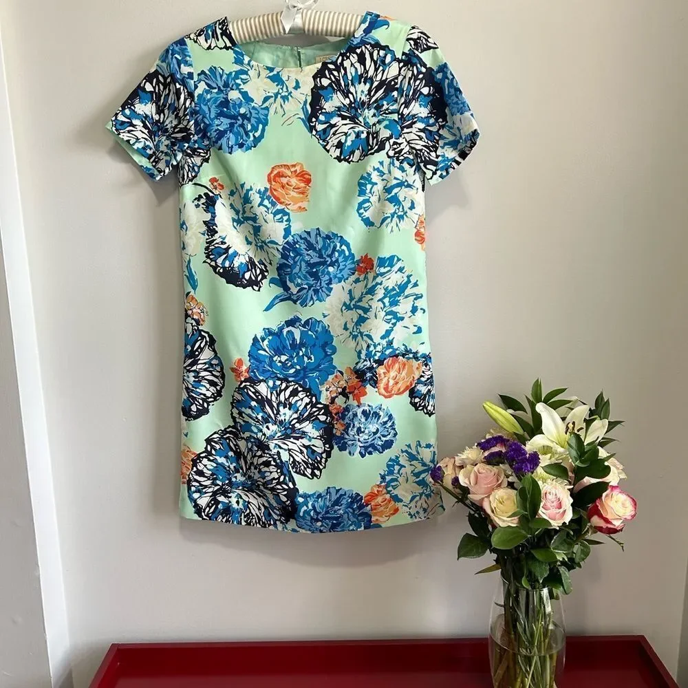HP🎉❤️J.CREW Floral Shift Dress