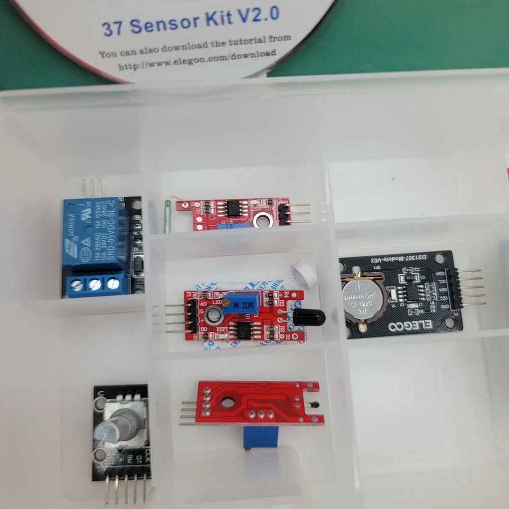 Elegoo Mega 2560 Most Complete Starter Kit & 37 Sensor Kit V2.0 for Arduino