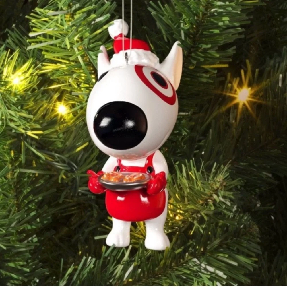 Target Bullseye Dog 2025 Christmas Holiday Ornament from Wondershop New!
