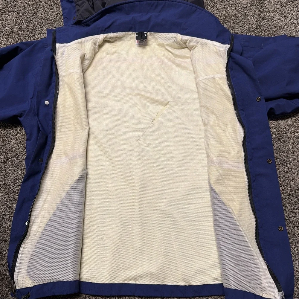 Vintage The North Face Blue Size Medium Gore Tex Shell Jacket Made in USA‎