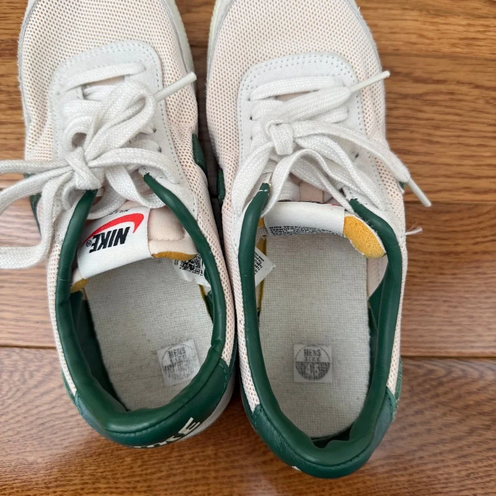 Nike Killshot Kids Sneakers White Green‎ Lace Up Casual Shoes Size 4.5Y
