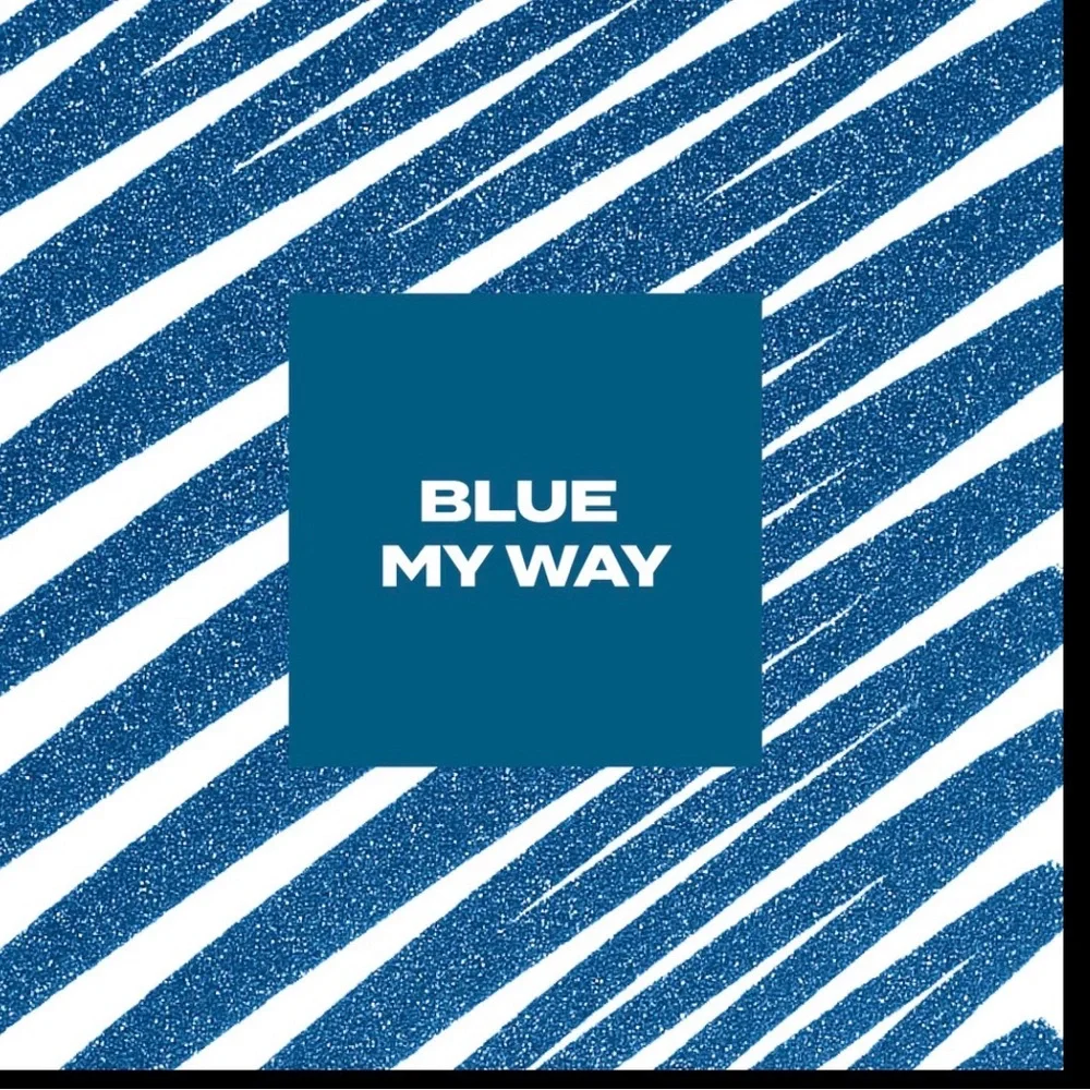 Hard Candy shimmering blue