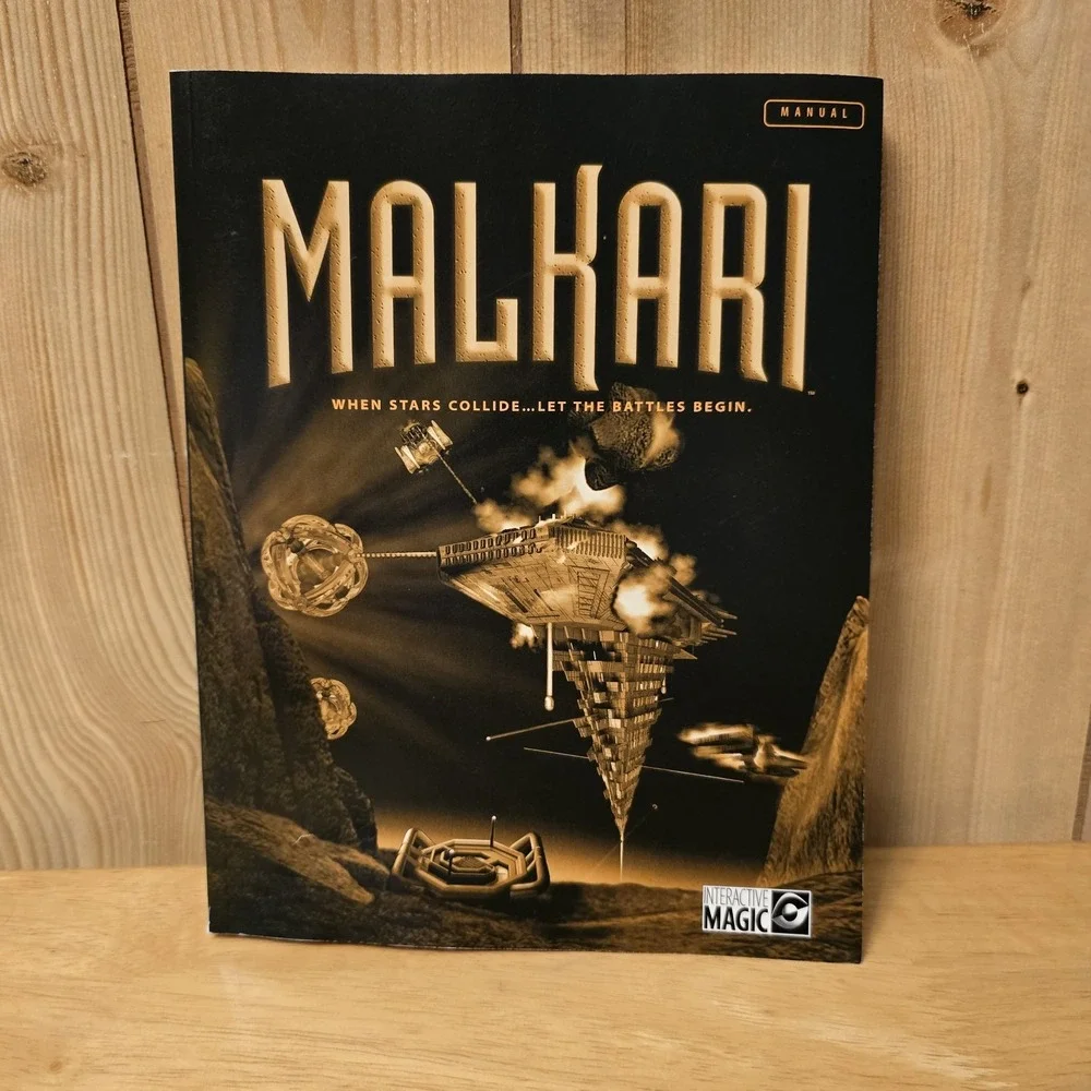 Malkari PC Game 1999 Big Box Open‎ Box Sealed Disc Complete