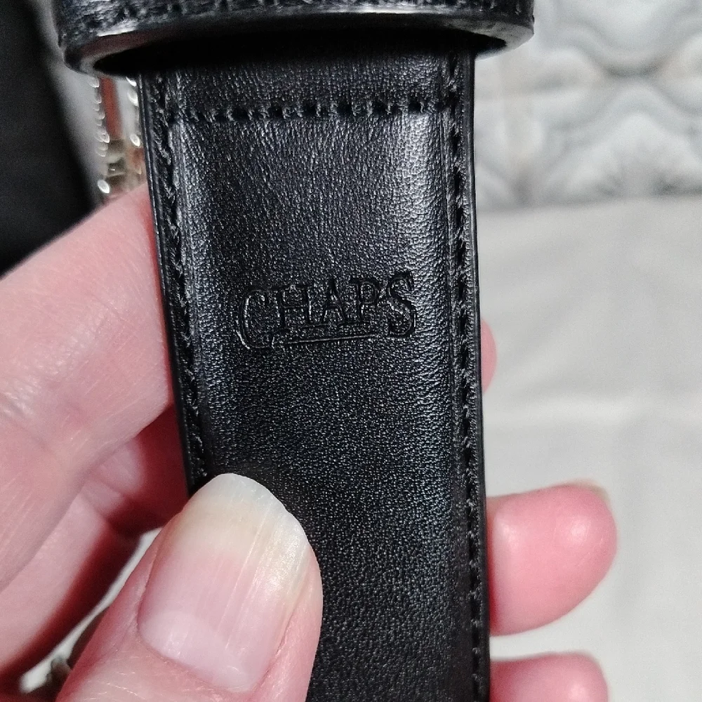 Chaps belt leather any