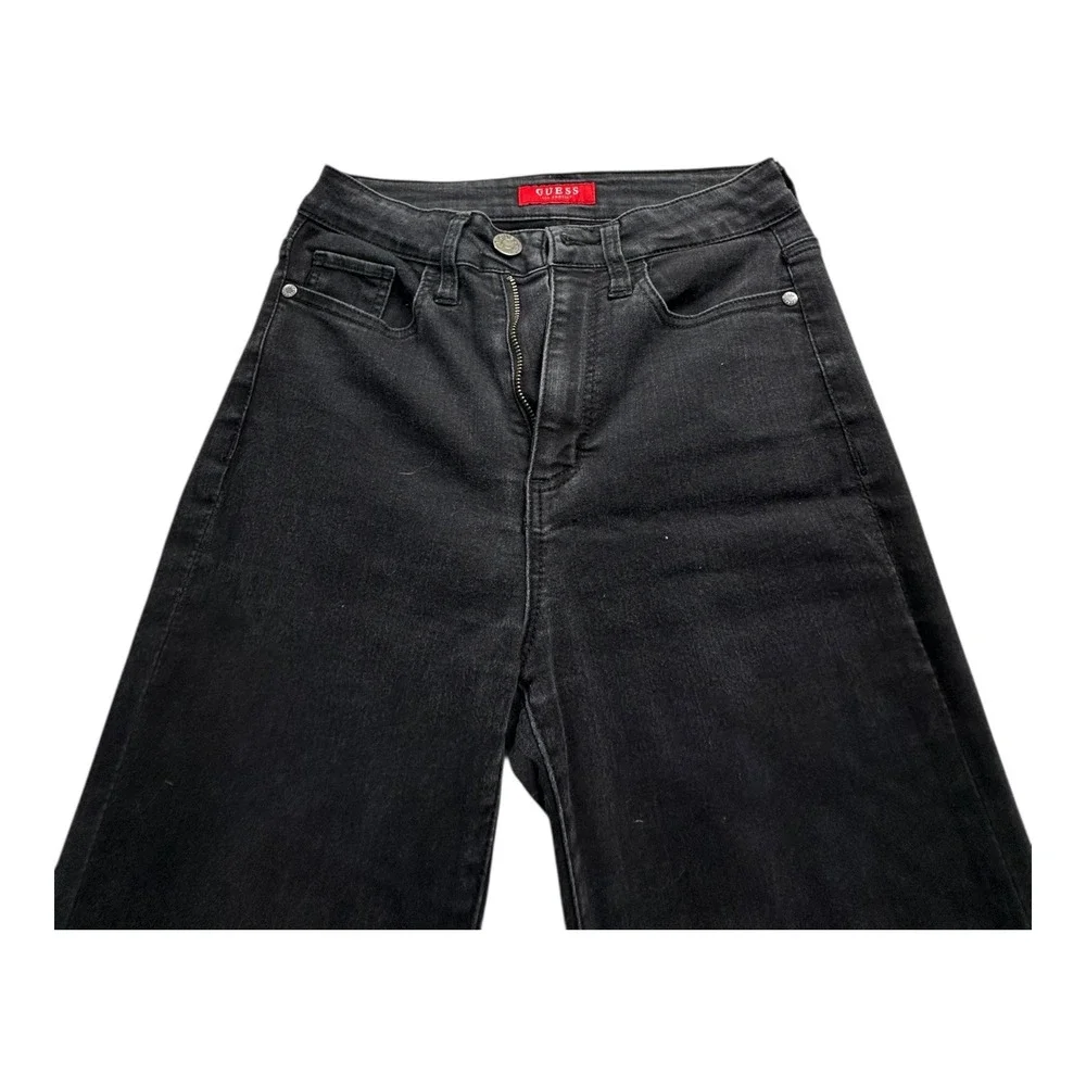 GUESS‎ Women Jeans Black High Rise Skinny Fit Size 26 Casual Style