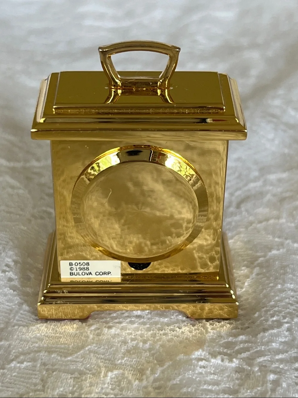 Bulova compact carriage