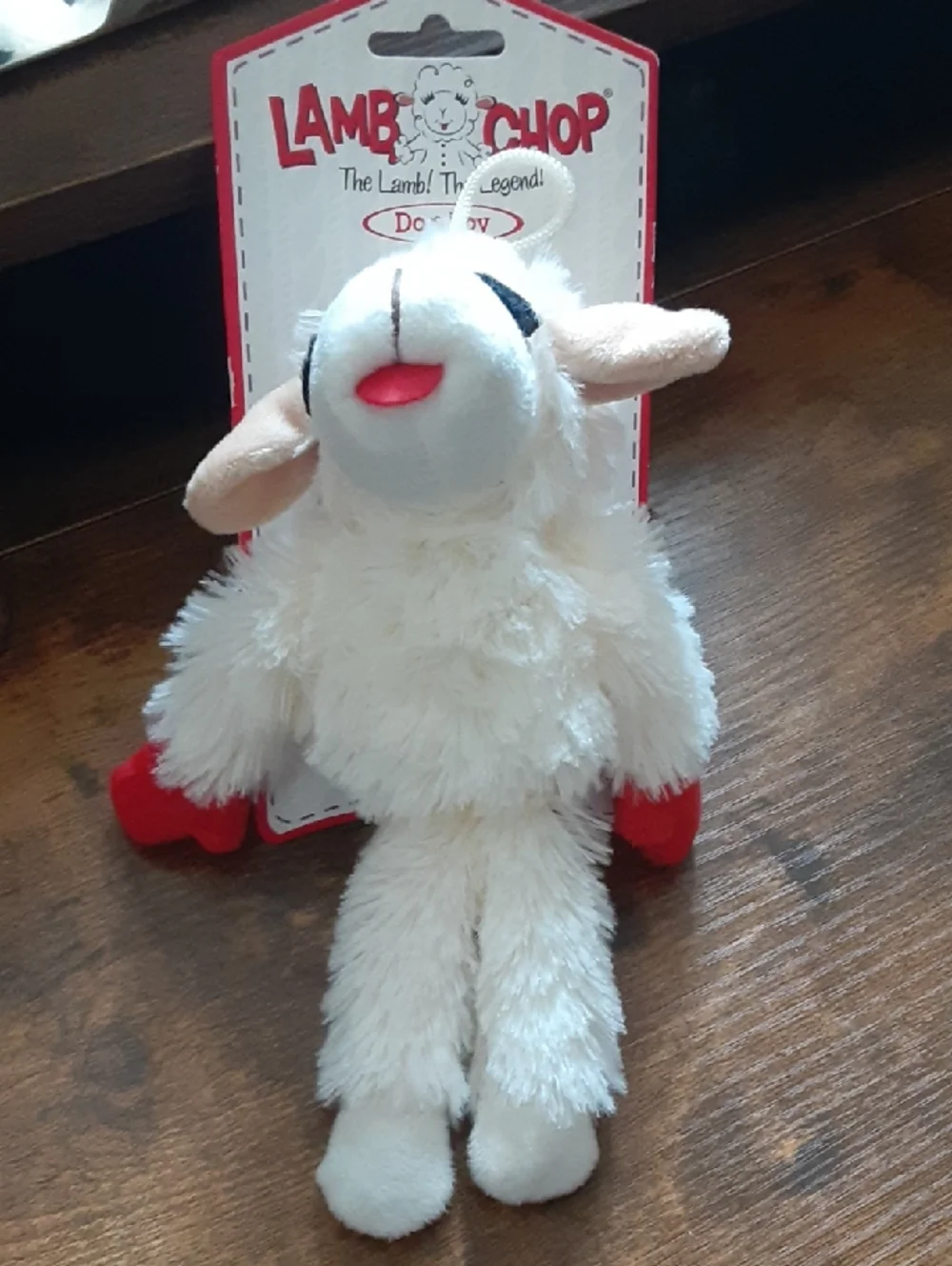 Lamb Chop SqueakyDog Toy