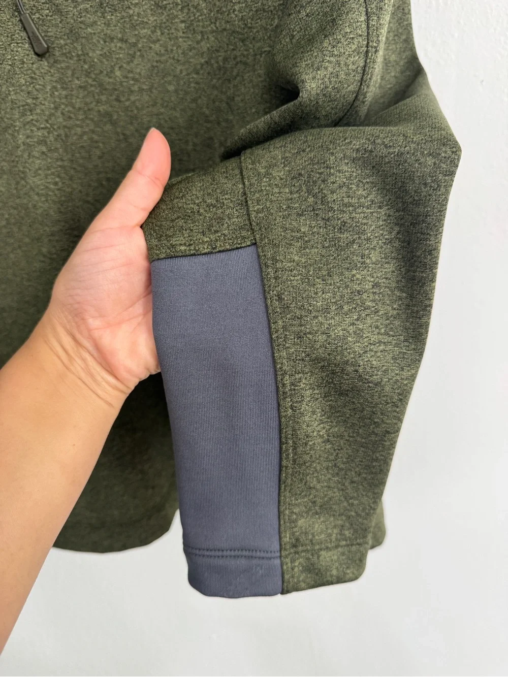 The North Face fleece pocket